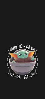 Found Baby Yoda And Made It Mobile Friendly Star Wars Wallpaper Iphone Yoda Wallpaper Yoda Drawing