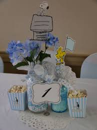 Make your baby shower fun by adding a variety of baby shower games for guests to play. Snoopy Baby Shower Centerpieces Snoopy Baby Shower Snoopy Baby Shower Decorations Snoopy Baby Shower Theme