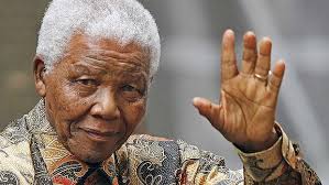 South African leader, Nelson Mandela