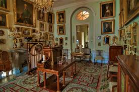 Palais De Pavlovsk Le Cabinet De Famille De Maria Feodorovna Russie Interieurs Du Chateau Decoration Interieure
