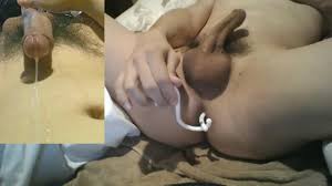 Hand free seminal vesicle(prostate) orgasm and cum