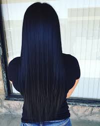 Black and blue hair color fits almost everyone, regardless of appearance and age. Baby Hair Never Looked So Good Get Your Wispy On Hair Color For Black Hair Dark Blue Hair Hair Color Blue