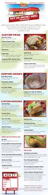 We feature the latest fast food menus like mcdonald's menu prices , panda express menu prices, and and even papa johns menu prices. In N Out Secret Menu Infographic