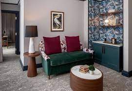 The Eliza Jane The Unbound Collection By Hyatt New Orleans Suite 1 Bedroom Corner View Guest Room New Orleans Hotels Contemporary Room Trendy Decor