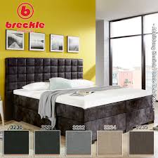 Silberne moderne breckle betten aus massivholz mit schublade 160x200 mit härtegrad 2. Breckle Boxspringbett Big Ben 180x200 Cm Matratzen Online Kaufen Im Shop Von Matratzenunion
