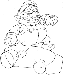 Download and print these wario coloring pages for free. How To Draw Wario And Car From Wii Mario Kart Game Drawing Lesson Page 3 Of 3 How To Draw Step By Step Drawing Tutorials
