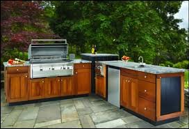 Outdoor Kitchen Cabinetry Constructed From A Marine Grade Polymer Specifically Designed For Use Outdoors The Tuscan Teak Series V Asador Remodelacion Parrilla
