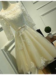 Get the best deals on plus size wedding dresses. Long Sleeves Ivory Lace Tea Length Wedding Dresses Cheap Beach Short Bridal Wedding Gowns Plus Size Wedding Dress 2016 Homecoming Dresses Prom Dress Sold By Dresscomeon On Storenvy