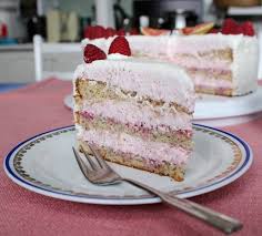 Mariolkowy Tort Malinowy Czyli Ii Wersja Tortu Weselnego Desserts Cake Cooking Recipes