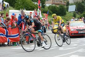 Richie Porte And Chris Froome Tour De France 2013 Stage 18 Alpe D Huez Pic C Stefano Sirotti Tour De France France Bicycle