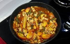 Resepi Paprik Ayam Thai Terangkat Ayam Isi Masakan Resep