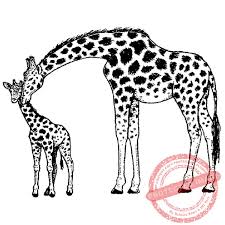 Mom With Baby Giraffe P33 597g Peddlers Den