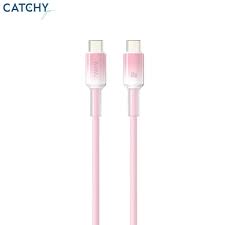 كابل سيليكون ويوو Neolink Wi-C063 من Type-C إلى Type-C بقوة 60 واط