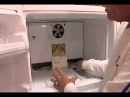 Be sure your fridge is leaking water rather than coolant. Water Leaking Inside Ge Or Hotpoint Refrigerator Freezer Youtube
