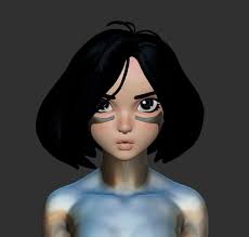 Pin By Sunny Greetings On Stylized Character Battle Angel Alita Art Station Digital Artwork