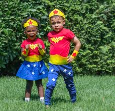 Haircuts with your kids favourite super heroes and much more. No Sew Diy Wonder Woman Kids Costume Primary Com