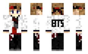 Sugar Bts Minecraft Skin Bts Minecraft Pocket Edition