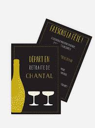 Cybercartes cartes de voeux cartes virtuelles gratuites. Carte Invitation Depart Retraite Champagne