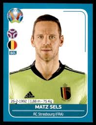 Panini Uefa Euro 2020 Preview Matz Sels Belgium No Bel9 Belgie