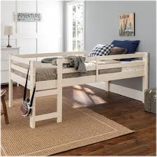 Free shipping on orders of $35+ and save 5% every day with your target redcard. Walker Edison Traditional Twin Size Low Loft Bed Frame White Bbwjrtolwh Best Buy