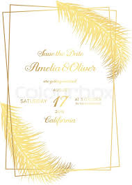 374 90 background image gold. Minimalist Botanical Wedding Stock Vector Colourbox