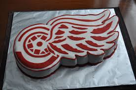 Birthday Cake Teddy Grahams Discontinued Red Wings Birthday Cake Hockey Cake Designs Birthday Cake How To Make Cake
