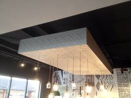 Pressed Metal Can Create A Bulkhead Ceiling Feature Bulkhead Ceiling Drop Ceiling Lighting Ceiling Decor