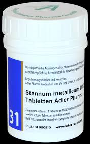 Schüssler fasste die salze in der schüssler salze liste zusammen. Schussler Salz Nr 31 Stannum Metallicum D12 Von Adler Pharma