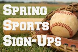 Spring Sports Sign Ups 2019