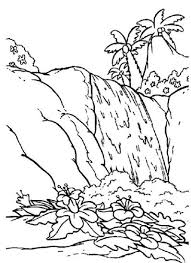 Mewarnai pemandangan air terjun crayon. Mewarnai Sketsa Gambar Pemandangan Air Terjun Berwarna Terbaru Kataucap
