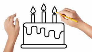 Pintar, colorir, decalcar e até mesmo recortar são algumas das atividades que você pode promover com os desenhos deste post. Como Desenhar Um Bolo De Aniversario 3 Youtube