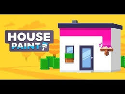 House Paint Level 41 60 Android Walkthrough Gameplay Youtube House Painting Paint Games Paint Your House
