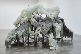 He's out to shock people by behaving in the most offensive manner possible. Lynda Benglis Pace Gallery