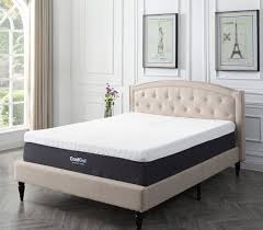 Sleep innovations shiloh 12 inch memory foam mattress is designed for head to toe comfort. Cool Gel 12 Inch Gel Memory Foam Mattress Classic Brands