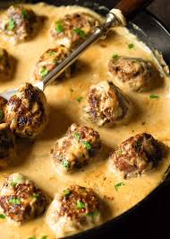Ikea Meatballs In Sauce Meatball Sauce Meatball Recipes Caramelized Onions