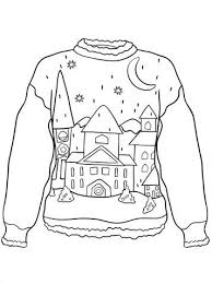 One set is decorated already so you can color them however you like. Kids N Fun Com 14 Coloring Pages Of Christmas Ugly Sweaters
