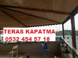 Kartal Esentepe Teras Kapatma Kapama 0532 454 57 18 Cati Tamiri Teras Ustu Kapatma 0532 454 57 18