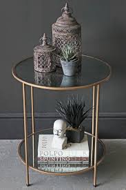 Antiqued Mirror Side Table Coffee Living Room Side Table Side Table Decor Mirrored Side Tables