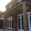 How to build a porch roof using glass? 1