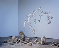 1968) for swarovski a large 'blossom' chandelier, designed 2002 swarovski crystal, enameled steel, led bulbs 55 in. Blossom Tord Boontje
