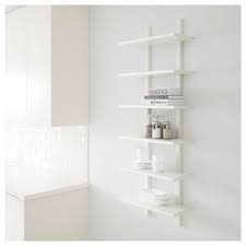 Varde Etagere Murale Blanc 50x140 Cm Ikea Etageres Murales Idees Etageres Ikea