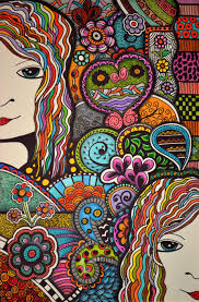 Pin By Maria Del Valle Fernandez On Diseno Colorful Art Art Doodle Art