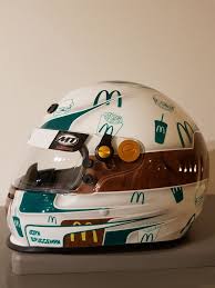 Mac Donalds Helmet Paint By Rekers Design Helmet Design Motorbike Helmet Helmet Paint