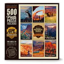 Check spelling or type a new query. 500 Piece Jigsaw Puzzle 18x24 Inches American National Parks 1 Art Americanflat