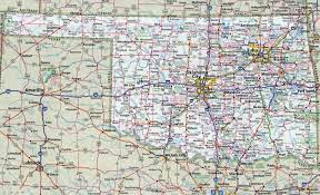 Oklahoma Map With Cities And Towns Large Detailed Roads And Highways Map Of Oklahoma State With All Cities |  Oklahoma State | Usa | Maps Of The Usa | Maps Collection Of The United  States Of America