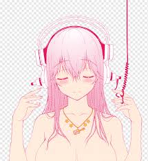 Super Sonico Anime Game Mangaka Pixiv, poppy, hair Accessory, face, black  Hair png | PNGWing