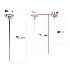 Other options for holding together bouquet flowers are floral adhesive or a hot glue gun. 1box Wedding Bouquet Pins Rhinestone Head Sewing Pins Traight Pins Sewing Stitching Needles Corsages Pins Cute Jewelry Pins Pincushions Aliexpress