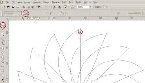 6.4 trace dengan bezier tool sesuai bentuk posterize yaitu pertemuan antara warna yang satu dengan warna yang lain seperti gambar berikut yang saya buat dengan line biru. Cara Membuat Bingkai Ornamen Kaligrafi Vector Dengan Coreldraw Kumpulan Tutorial