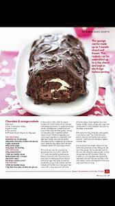 Chocolate And Orange Roulade Chocolate Roulade White Chocolate Chip Cookies Recipes White Chocolate Chip Cookies