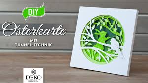 An architecturally more modern approach than its florence. Diy Hubsche Osterkarte Mit Tunneltechnik Selbermachen How To Deko Kitchen Youtube